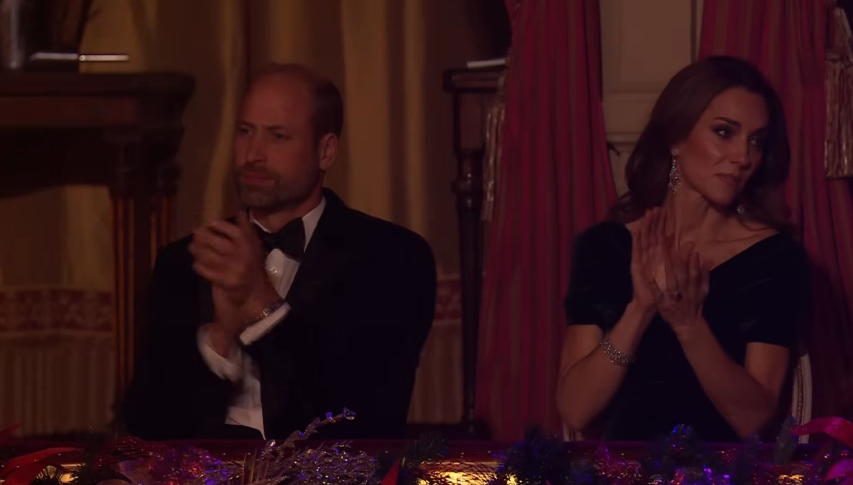 Prince William and Kate Middleton at Royal Variety Performance