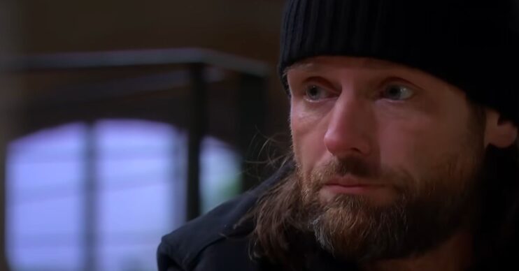 Kev means business in Emmerdale (Credit: ITV)