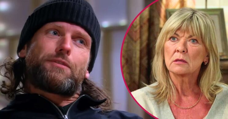 Kev and Kim in Emmerdale split pic (Credit: ITV/Comp ED!)