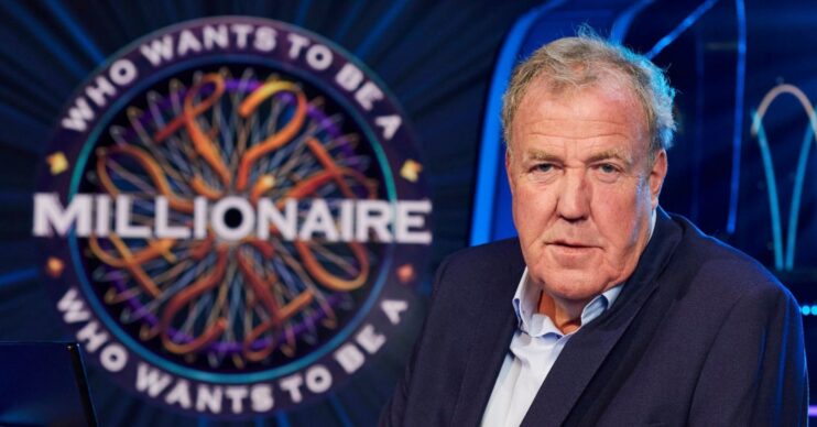 The Who Wants To Be A Millionaire? logo and Jeremy