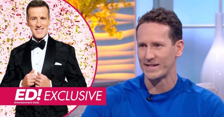 Anton Du Beke smiling / Brendan Cole on Loose Women