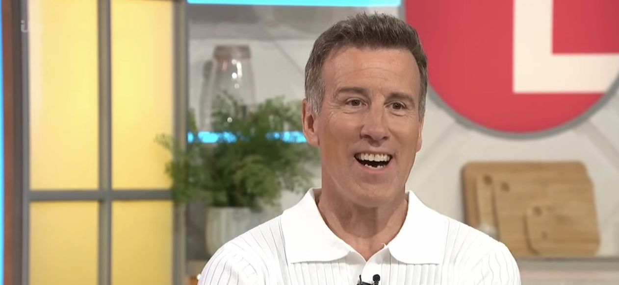 Anton Du Beke on Lorraine smiling 