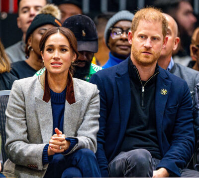 Prince Harry and Meghan Markle at the Invictus Games