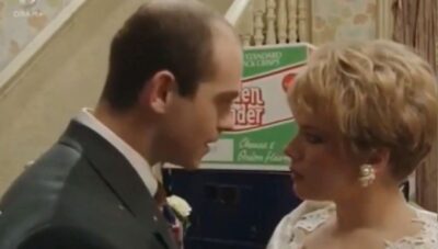 Grant and Sharon in EastEnders