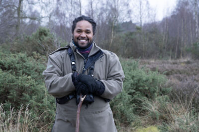 Hamza Yassin smiling