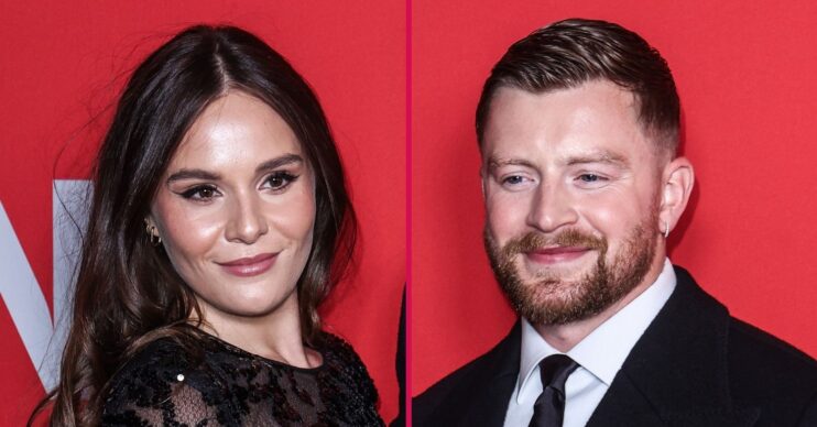 ED split pic: Holly Ramsay and Adam Peaty at an event