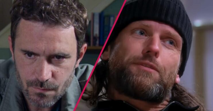 John and Kev in Emmerdale split pic (Credit: ITV/Comp ED!)