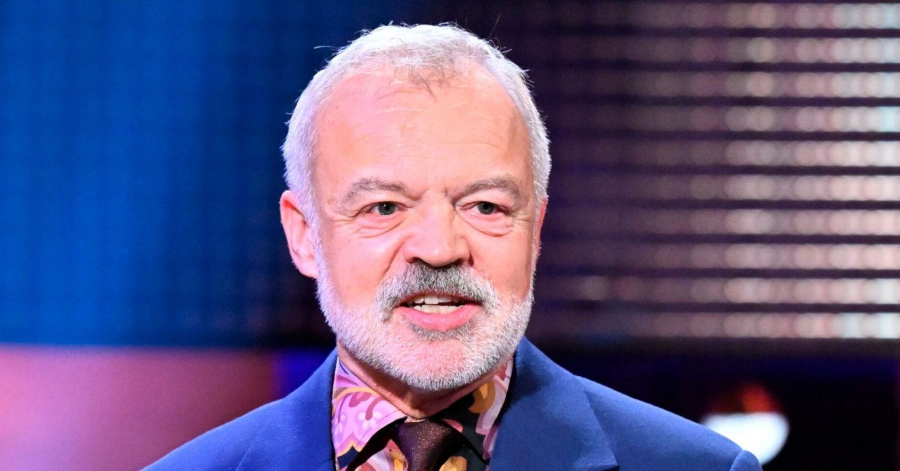 Graham Norton looking serious