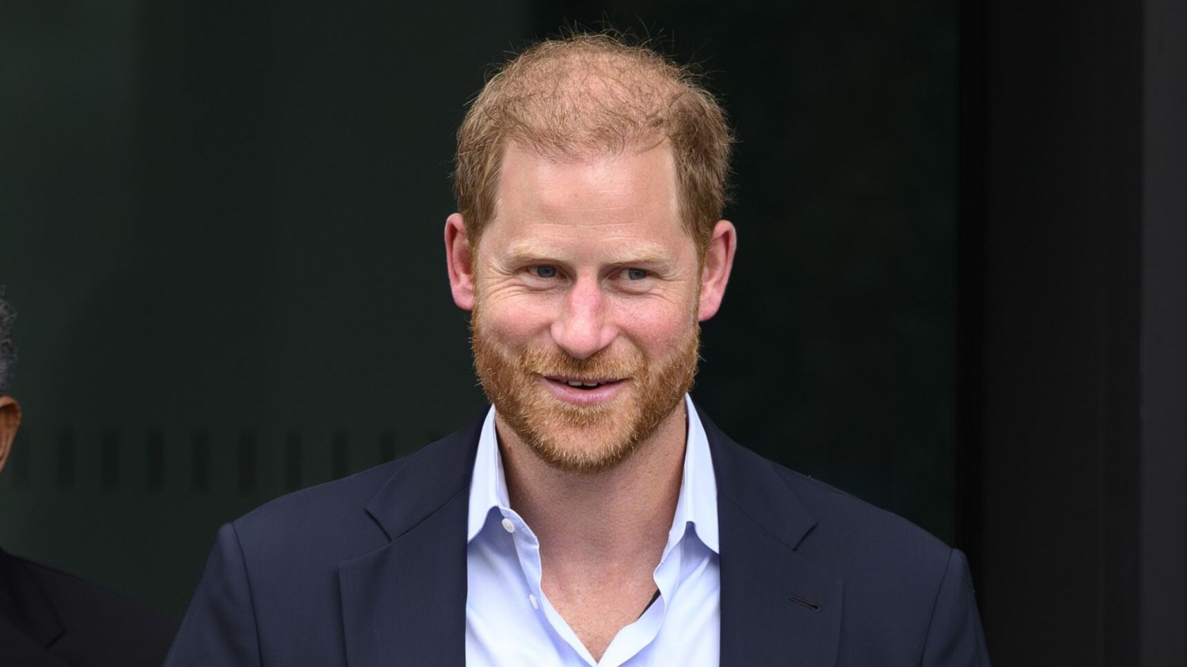 Prince Harry smiling