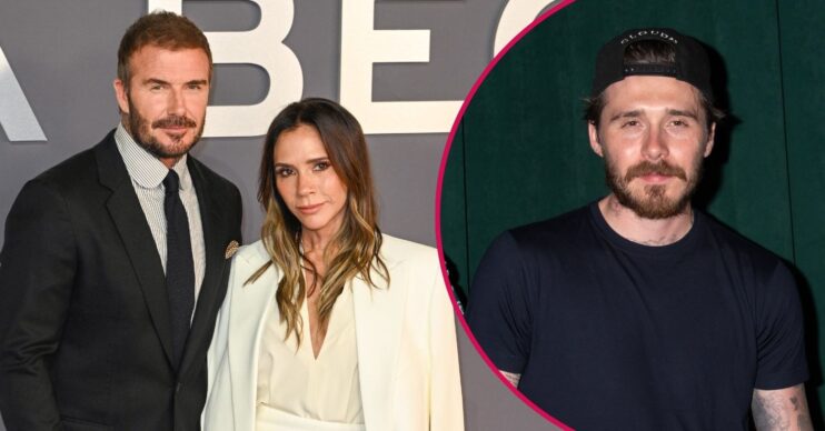 David and Victoria Beckham / Brooklyn