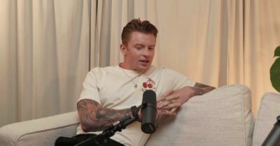 Adam Peaty on a podcast