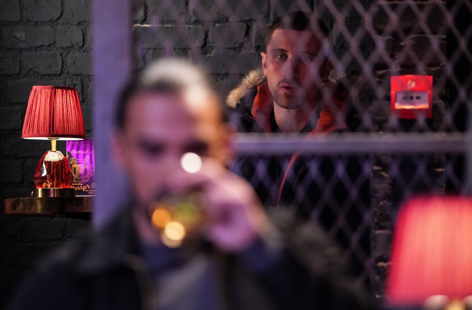 Harry glares at Ravi in Harry's Barn