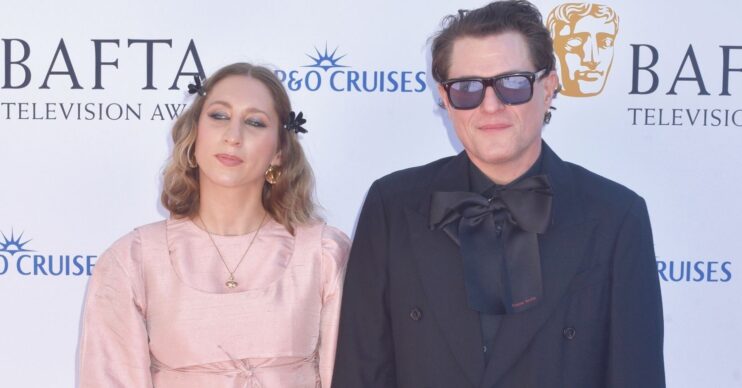 Mathew Horne and Celina Bassili at the BAFTAs