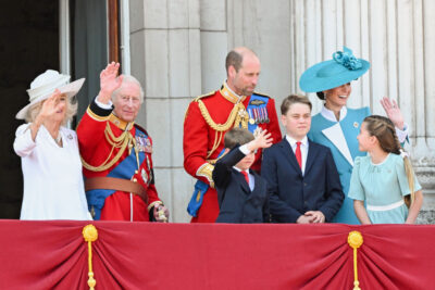 The royal family at Trooping the Colour