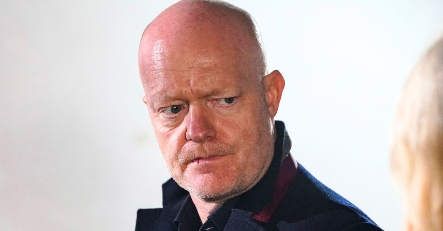 Max looks moody on EastEnders (Credit: BBC/Composite: ED!)