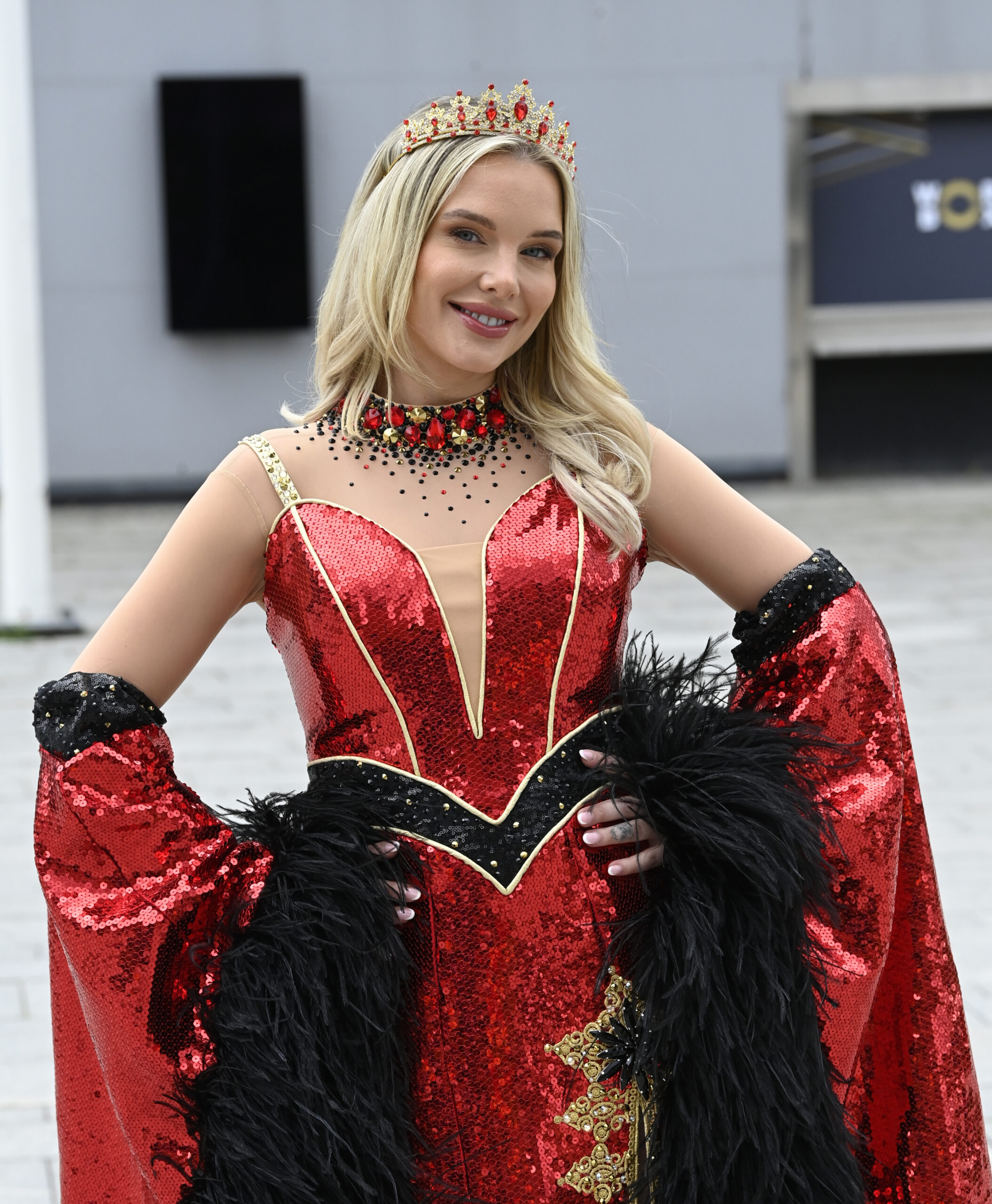 Helen Flanagan smiling