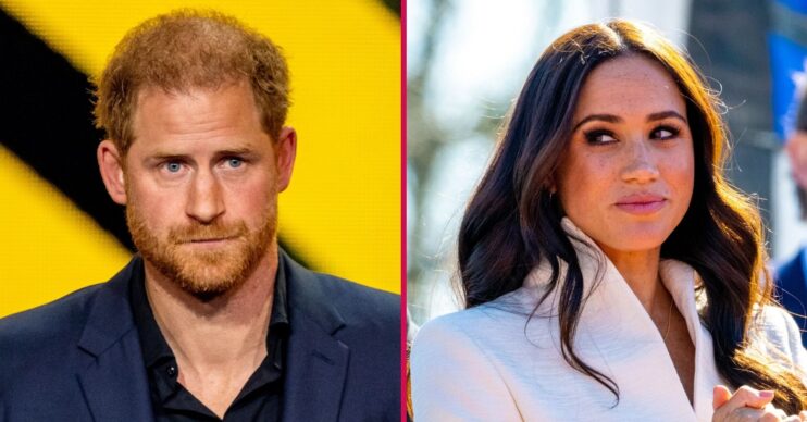 ED composite of Prince Harry and Meghan Markle at Invictus Games events