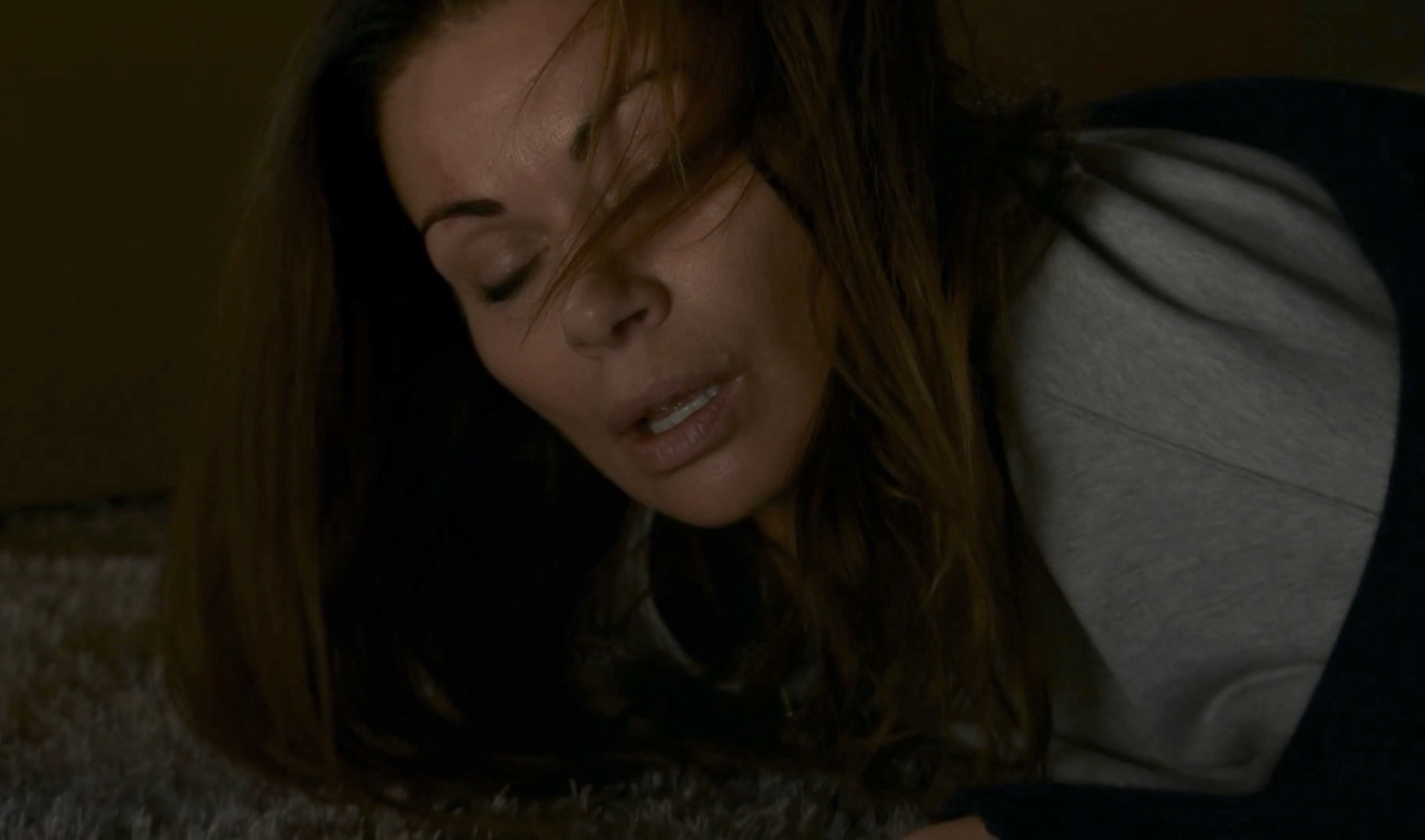 Coronation Street's Carla dazed and half-conscious