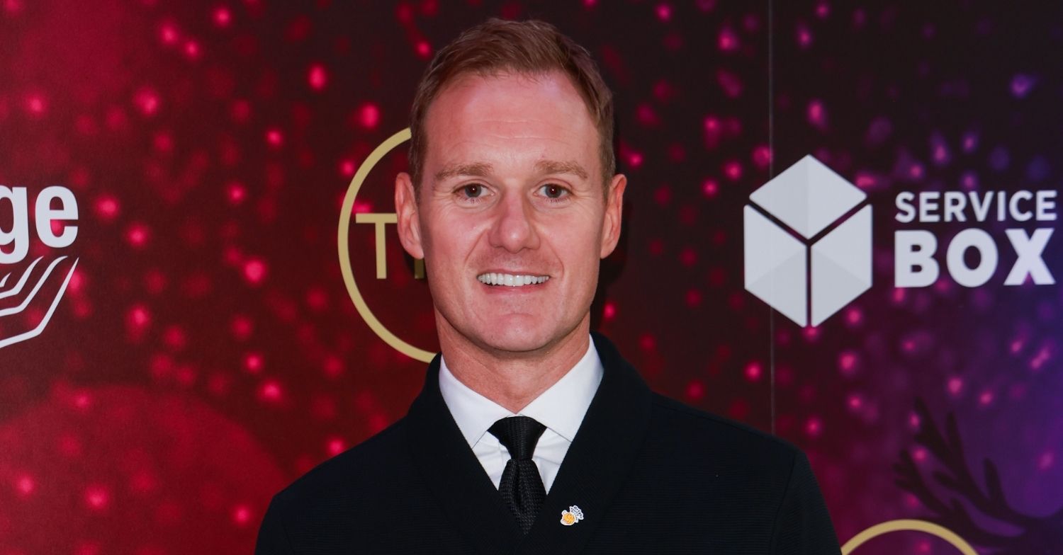 Dan Walker at the TRIC Christmas lunch