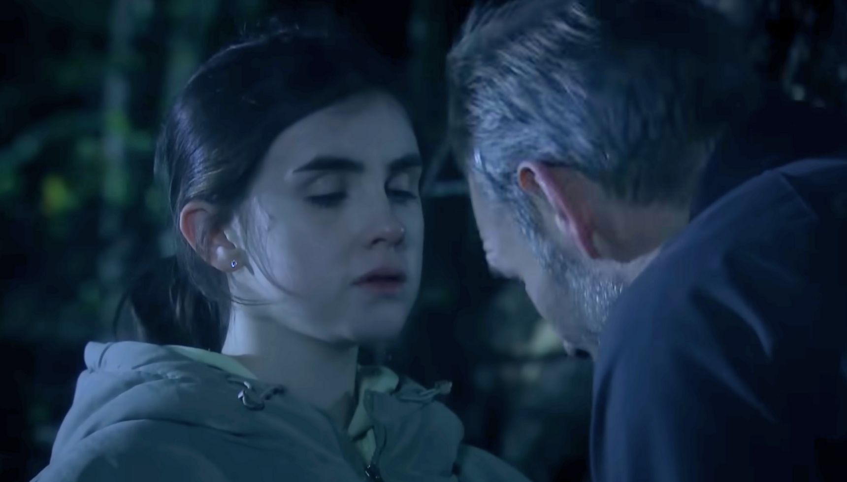 April was left to run off (Credit: ITV)