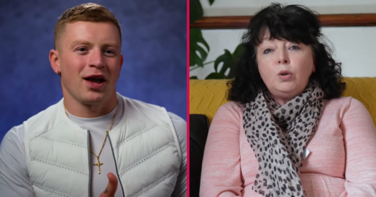 Adam Peaty and his mum Caroline