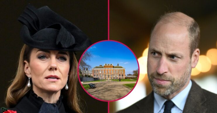 Kate William kensnigton Palace