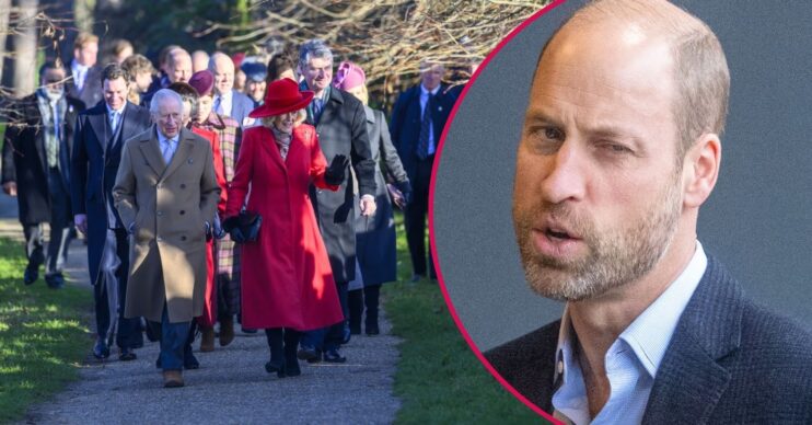 Prince William and royal family