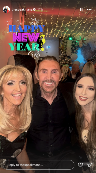 Eva and Nik Speakman with daughter Liv