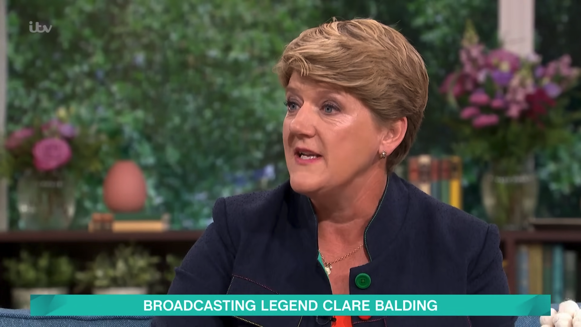 Clare Balding on This Morning