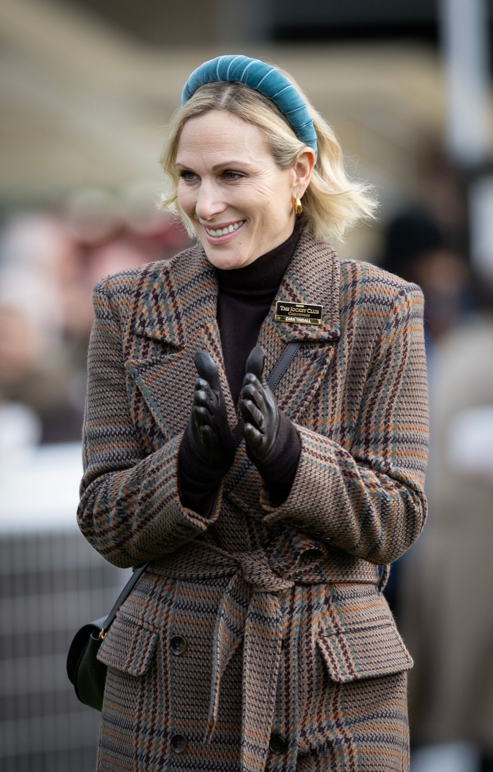 Zara Tindall at Cheltenham Races