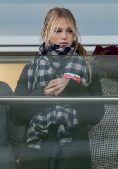 Isla Phillips at Cheltenham Races