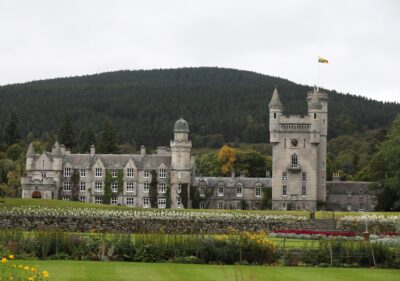 Outside view of Balmoral Castle