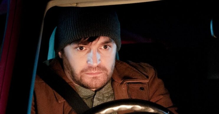 Mack driving Emmerdale