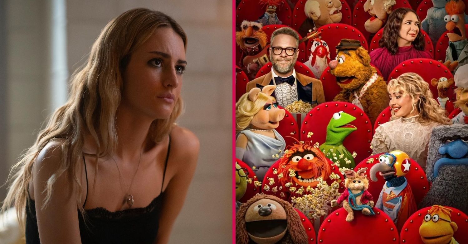 Grace van Patten in Tell Me Lies and the cast of The Muppets Show