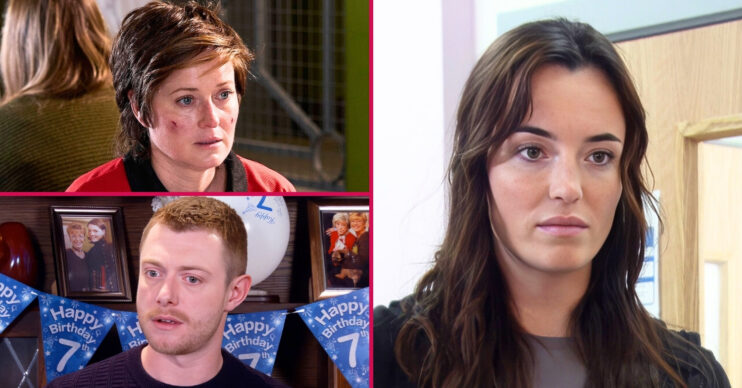 Coronation Street's Becky, Daniel, Jodie