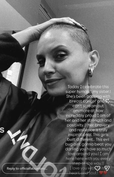 Fabrizio Santino Instagram Story