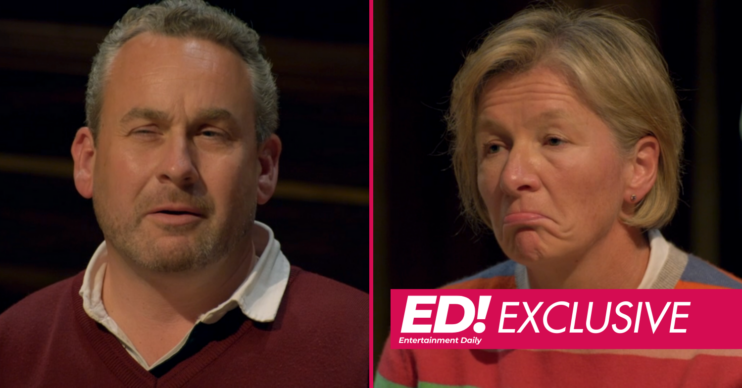 Hugo and Amanda on The Traitors