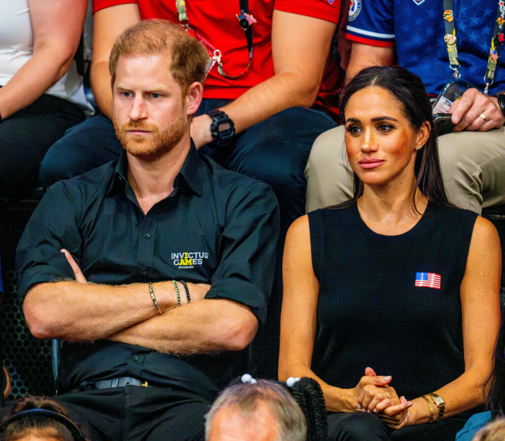 Prince Harry and Meghan Markle at the Invictus Games