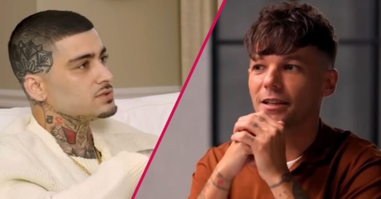 ED split pic: Louis Tomlinson / Zayn Malik