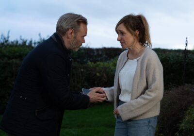 Laurel and Ray argue in Emmerdale