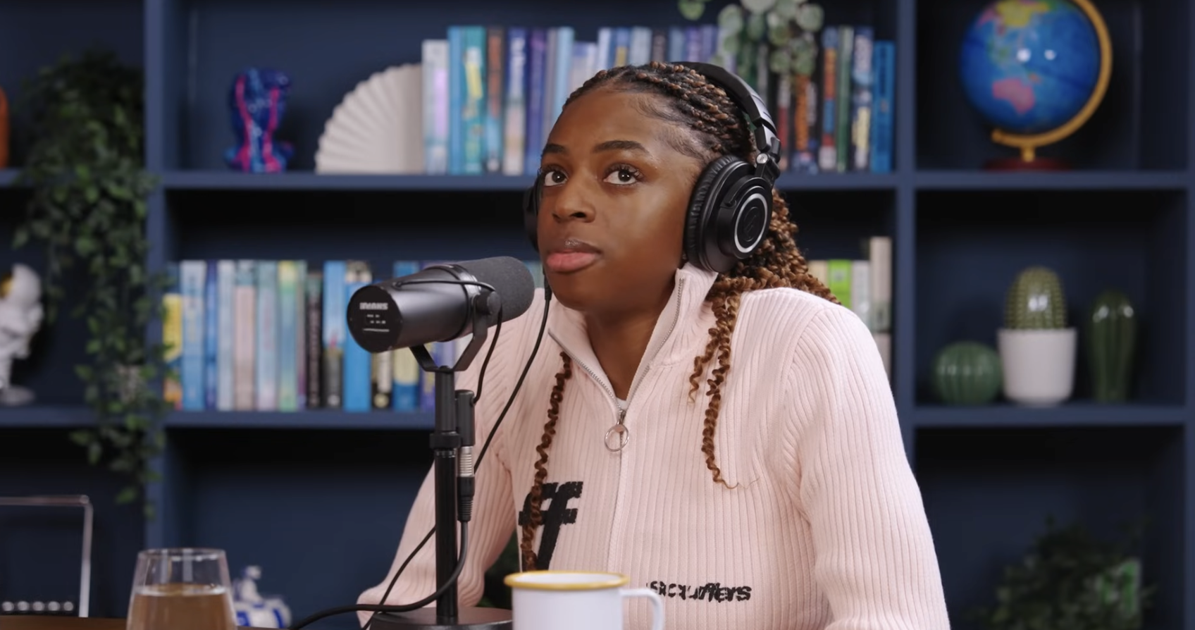 Cat Burns on podcast 