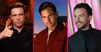 Ed Gamble, Sam from The Traitors and Jonathan Bailey