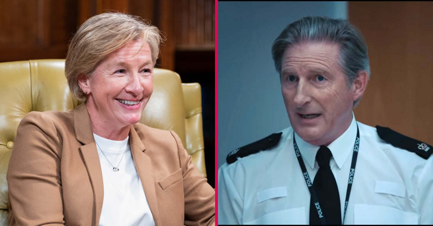 Amanda and Ted Hastings