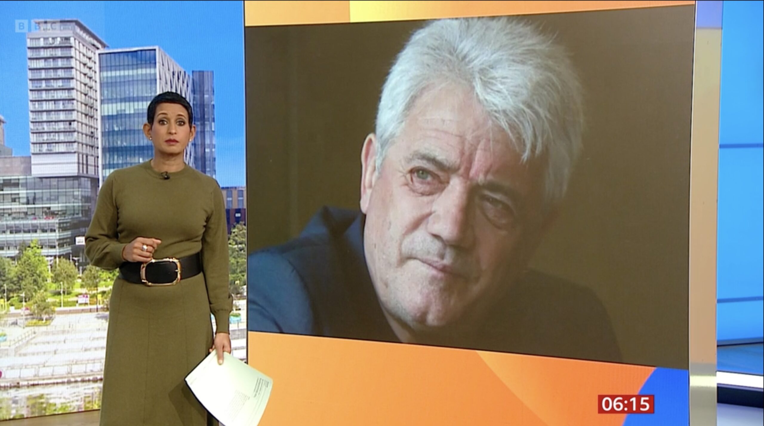 Naga Munchetty on BBC Breakfast 