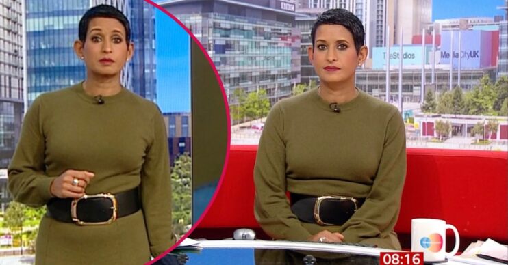 Naga Munchetty on BBC Breakfast