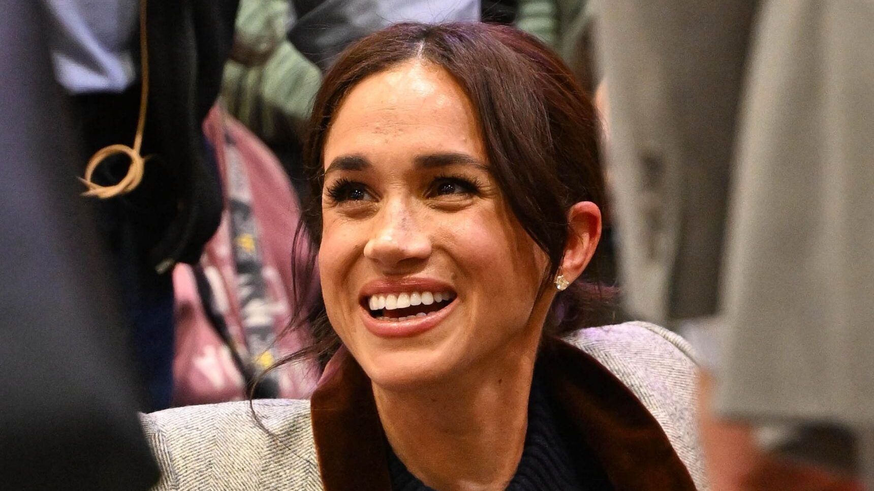 Meghan Markle smiling