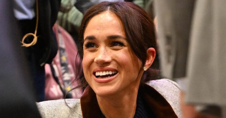 Meghan Markle smiling