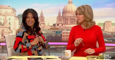 Ranvir Singh and Kate Garraway on GMB