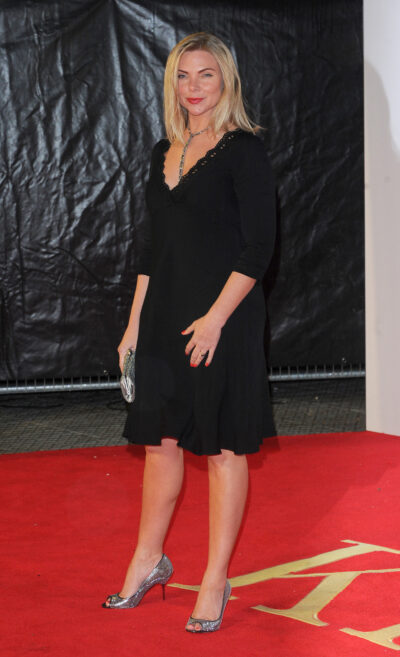 Samantha Womack on the red carpet