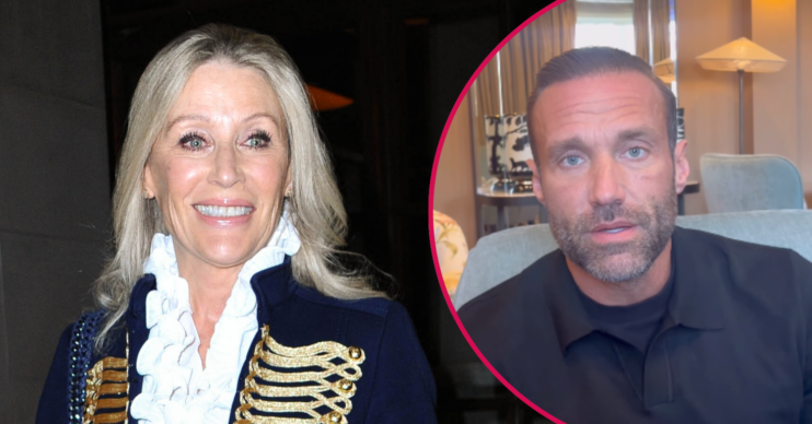 Angie and Calum Best